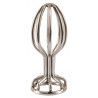 Metal Cage Butt Plug, 2.8 - Anos