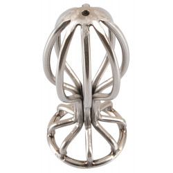 Metal Cage Butt Plug, 2.8 - Anos