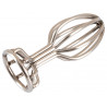 Metal Cage Butt Plug, 2.8 - Anos