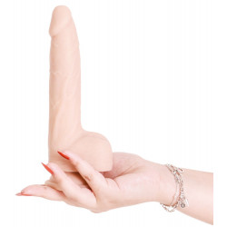 8,5" Thrusting Dong with Remote - Stossdildo