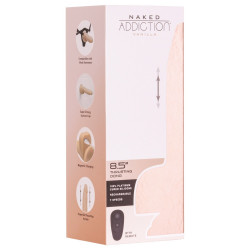 8,5" Thrusting Dong with Remote - Stossdildo
