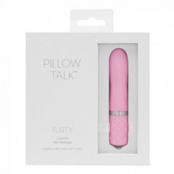 Pillow Talk - Flirty Mini-Vibrator - Pink