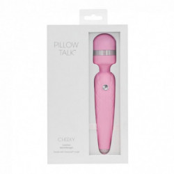 Pillow Talk - Cheeky Wand Vibrator - Rose