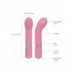 Racy Mini G-Spot Vibrator, Pink - Pillow Talk