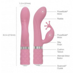 Kinky Rabbit & G-Punkt-Vibrator, Rosa - Pillow Talk