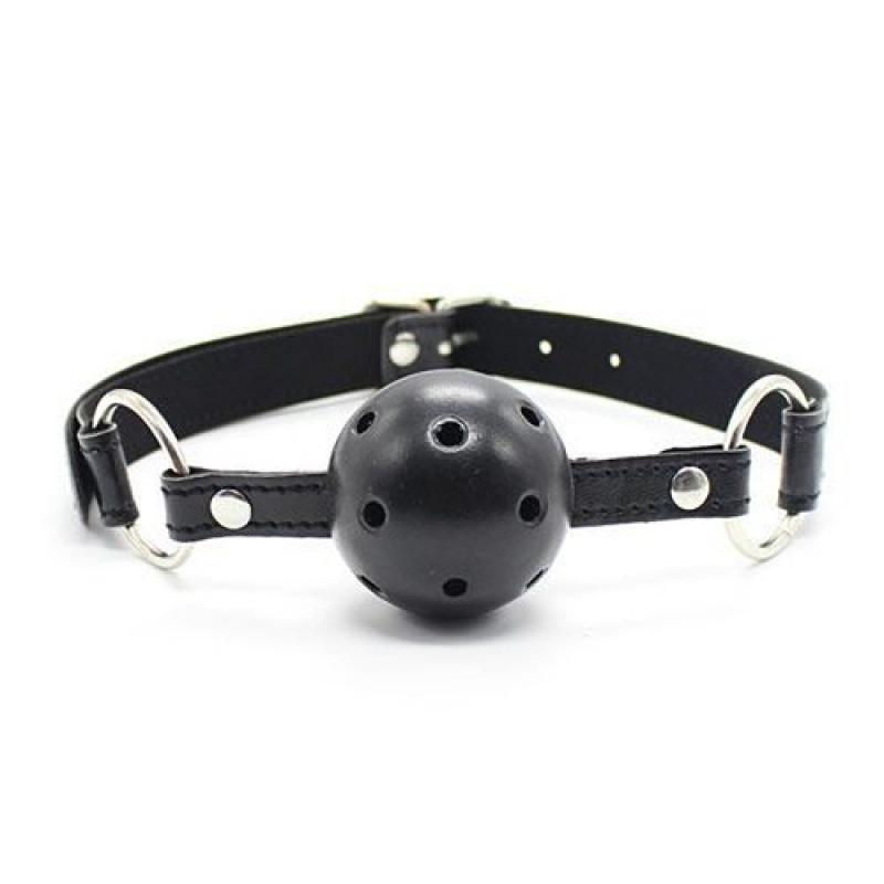 Ballknebel mit Luftlöcher (⌀ 4.5 cm) | Online bestellen im Erotikshop
