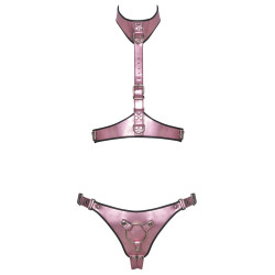 Harness-Set Glossy Look - Bad Kitty