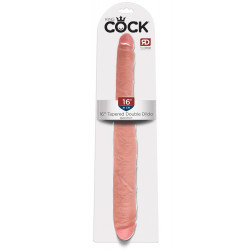 16“ Flexibler Doppeldildo - King Cock