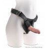 6“ Gefühlsechter Naturdildo - King Cock Plus