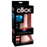 6“ Gefühlsechter Naturdildo - King Cock Plus
