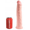 11“ Gefühlsechter Naturdildo - King Cock Plus