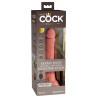 Vibrator in lebensechter Penisoptik  7“ - King Cock Elite
