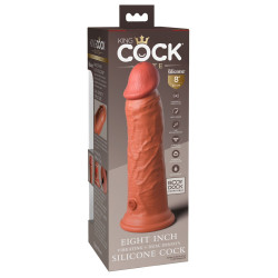 8“ Silicone Cock - King Cock Elite