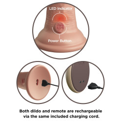 9“ Silicone Cock - King Cock Elite