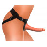 Komfort-Umschnallgurt mit 7“ Dildo - King Cock Elite