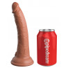 Komfort-Umschnallgurt mit 7“ Dildo - King Cock Elite