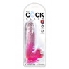 6“ Cock with Balls - King Cock Clear