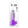 7“ Cock with Balls - King Cock Clear