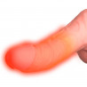 6,5“ Vibrating Cock mit Hoden - King Cock plus