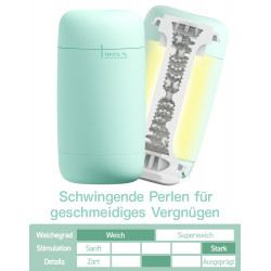 Tenga Puffy Mint Green Masturbator