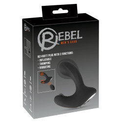 Butt Plug with 3 functions