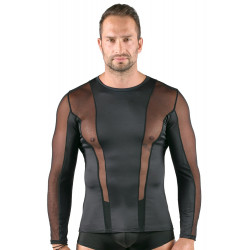 Körperbetonendes Langarm-Shirt