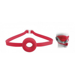 Pipedream FF Elite Open Mouth Gag - Red Large