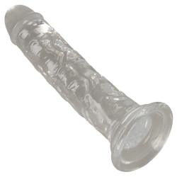 Flexibler Dildo mit Saugfuss