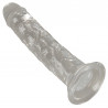Flexibler Dildo mit Saugfuss