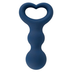 Analplug mit Griff in Herzform