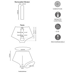 Ultra realistische Penis Pants mit Vibration